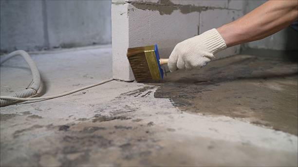 Crawl space vapor barrier installation in Morris, IN